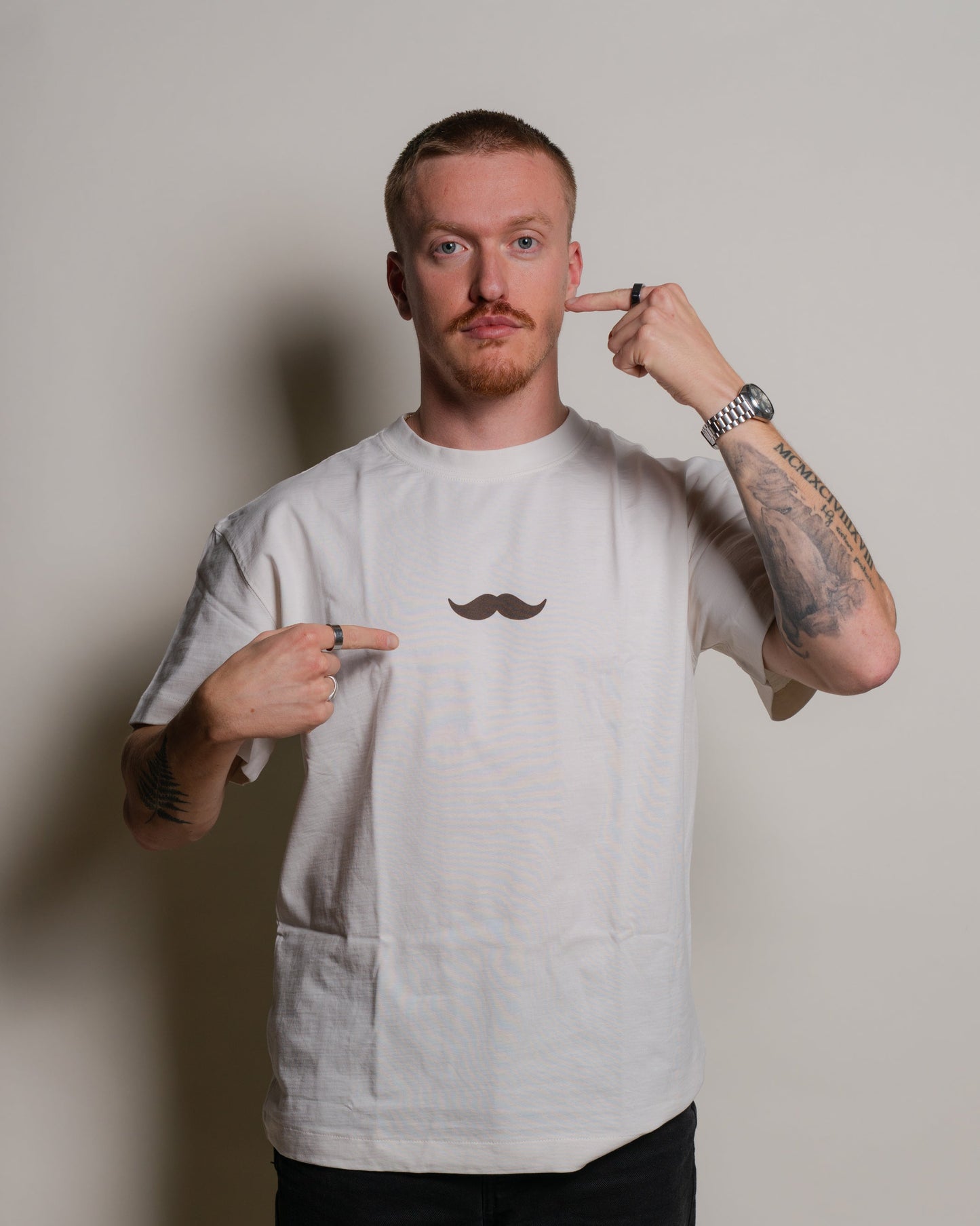 Moustache Tee