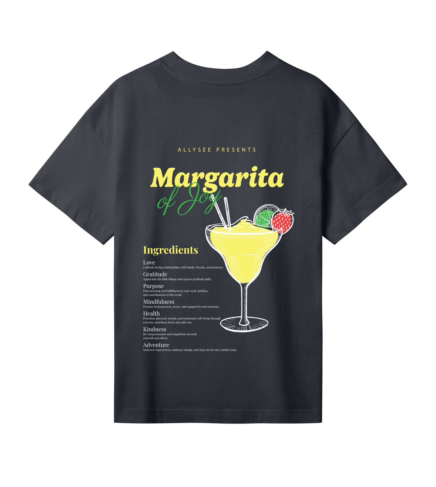 Women's Oversized Tee - Margarita of Joy