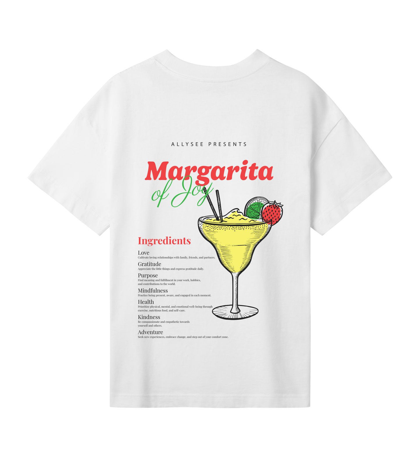 Women's Oversized Tee - Margarita of Joy